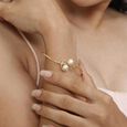Chic Duo Pearl Bangle,,hi-res view 2