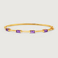 Violet Velvet 14KT Amethyst Bangle,,hi-res view 3