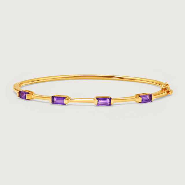 Violet Velvet 14KT Amethyst Bangle,,hi-res image number null