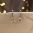 Radiant Layered Diamond Jhumka,,hi-res view 1