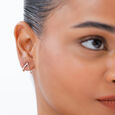 14KT Golden Glow Diamond Stud Earrings,,hi-res view 3