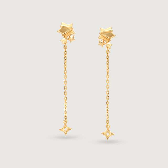 Twilight Serenade 14KT Drop Earring,,hi-res image number null