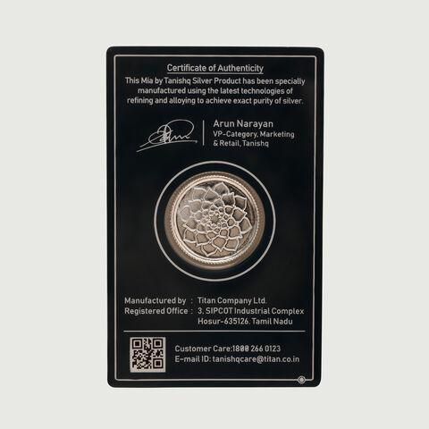 5 GM 999 Lotus Silver Coin