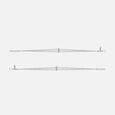 Triple Bead Silver Anklet,,hi-res view 3