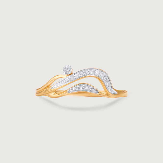 Serene Wave Diamond Ring,,hi-res image number null