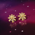 Cosmic  Charm  14KT Stud Earrings,,hi-res view 1