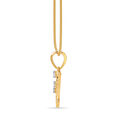 14kt Yellow Gold Virgo Pendant,,hi-res view 3
