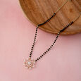 Blooming Bliss Gold and Diamond Mangalsutra,,hi-res view 1