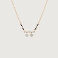 Chic Geometric Diamond Mangalsutra,,hi-res view 3
