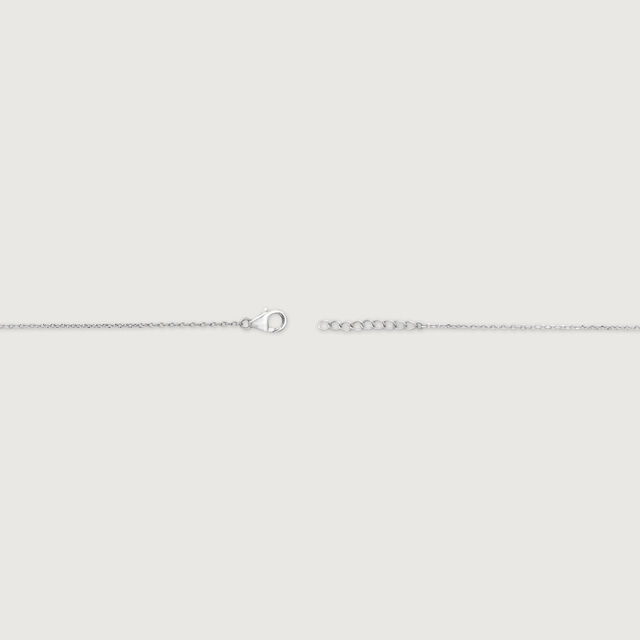 Shimmer Flex Single Silver Anklet,,hi-res image number null