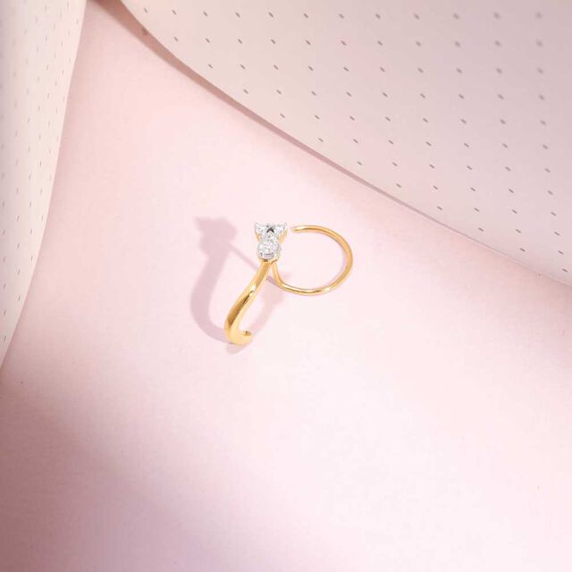Whimsy Spark Diamond Nose Pin,,hi-res image number null