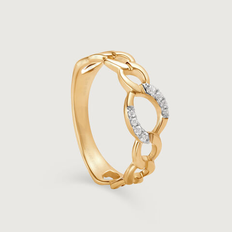 Infinite Love 14KT Gold & Diamond Ring
