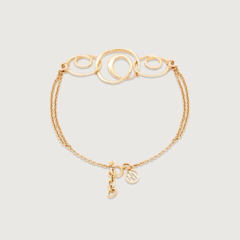 Twisty Chic Gold Bracelet