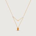 Golden Drift Diamond Necklace,,hi-res view 3