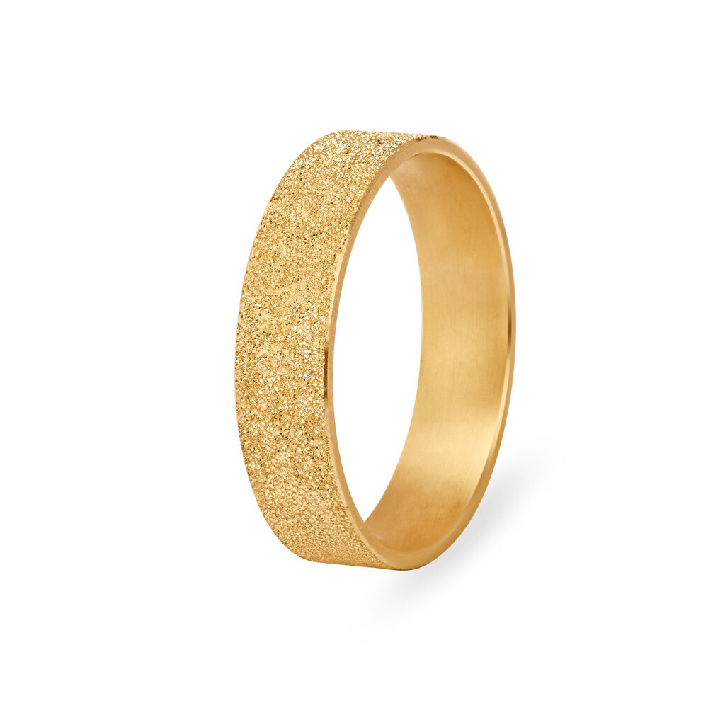 Buy Alluring Multifinish Gold Finger Ring for Men Online Mia by Tanishq