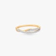 Twinned Curve Diamond Ring,,hi-res view 2