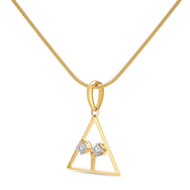 14KT Yellow Gold Aries Pendant,,hi-res image number null