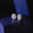 Dazzling Oval Diamond Stud Earrings,,hi-res view 1