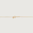 Lock Charm 14 Kt Gold Necklace Set,,hi-res view 5