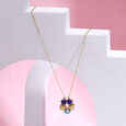 Heart Harmony 18KT Transformable Lapis Lazuli Necklace,,hi-res view 1