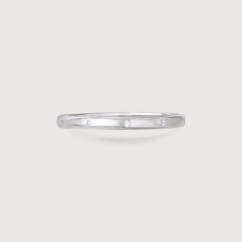 Subtle Chic Silver Ring Set