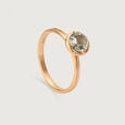 Firefly Flair 14 kt Gold & Green Amethyst Finger Ring,,hi-res view 5