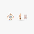 Petal Radiance Diamond Stud Earrings,,hi-res view 2