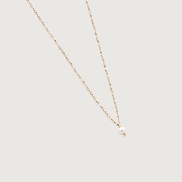 Stellar Loop Pearl Necklace,,hi-res image number null