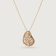 14KT Gleaming Harvest Gold Pendant,,hi-res view 3
