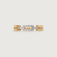 Stellar Link 18KT Gold & Diamond Ring,,hi-res view 3