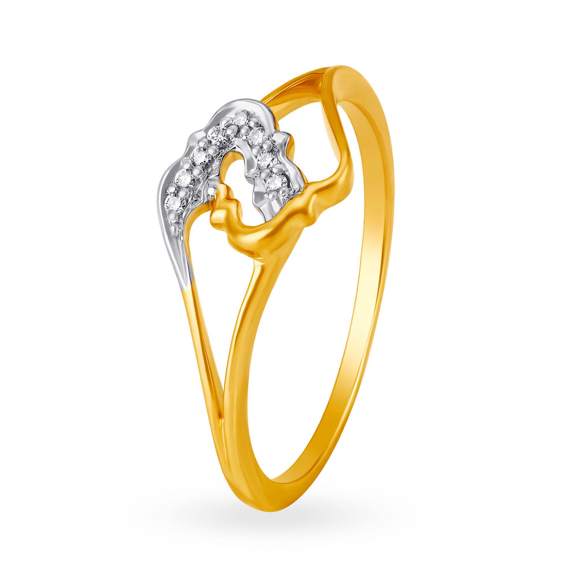 Tanishq finger rings gold best sale