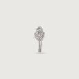 Lovely Bloom Silver Nose Pin,,hi-res view 4