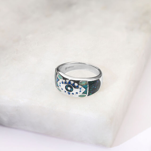 Cosmic Pop Silver Ring,,hi-res image number null