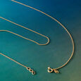Featherlight Glow Gold Chain,,hi-res view 1