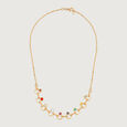 Solar Symphony 14KT Navratna Necklace,,hi-res view 3