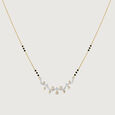 Celestial Bond Gold & Diamond Mangalsutra,,hi-res view 3
