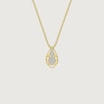 Faceted Poise Diamond Pendant,,hi-res view 3
