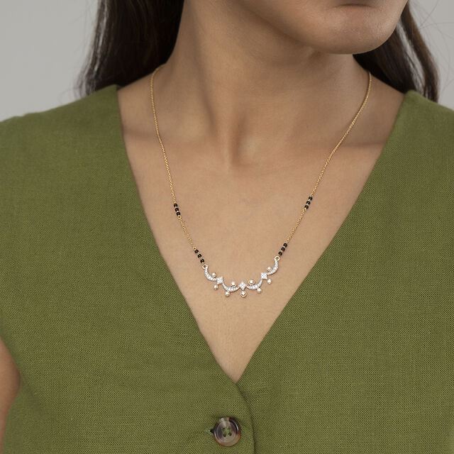 Celestial Bond Gold & Diamond Mangalsutra,,hi-res image number null