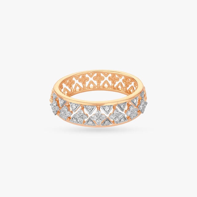 Criss Cross Diamond Ring,,hi-res image number null