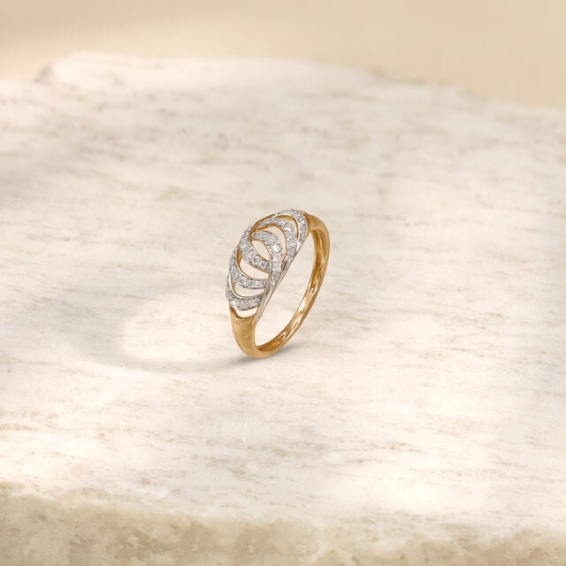Interwoven Balance Diamond Ring,,hi-res image number null