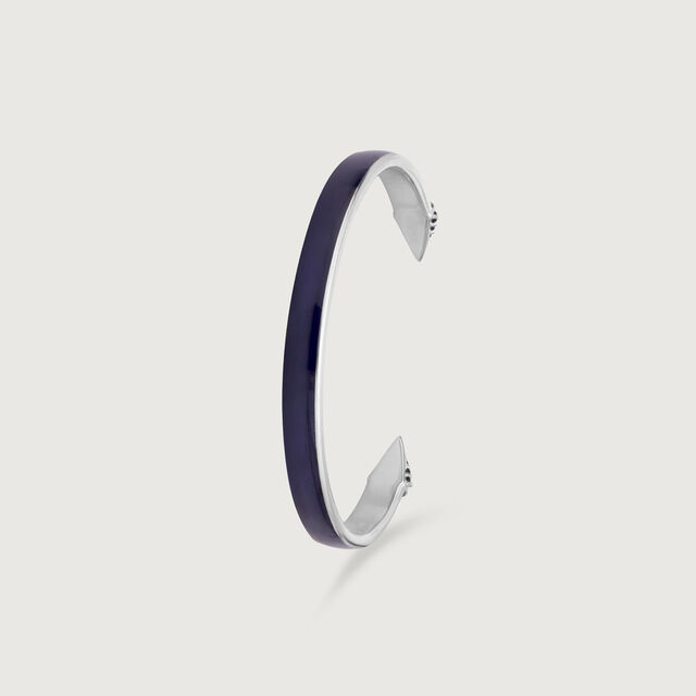 Bold Glint Silver Bangle,,hi-res image number null