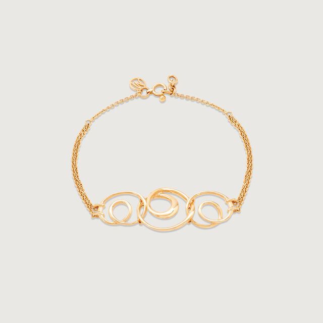 Twisty Chic Gold Bracelet,,hi-res image number null