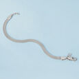 Polished Perfection Silver Bracelet,,hi-res view 1