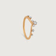 Eternal Glow Gold & Diamond Finger Ring,,hi-res view 3