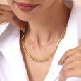 Modern Maverick 18KT Gold Chain,,hi-res view 2