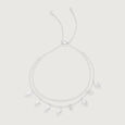 Whispering Leaf Silver Anklet,,hi-res view 3