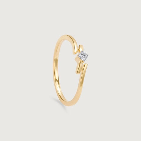 Dreamy Curve Diamond Ring