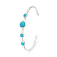 Radiant 925 Silver Bangle,,hi-res view 1