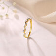 Whimsical Vine Gold & Diamond Finger Ring,,hi-res view 1