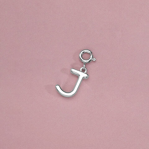 Refined Initial J Silver Charm